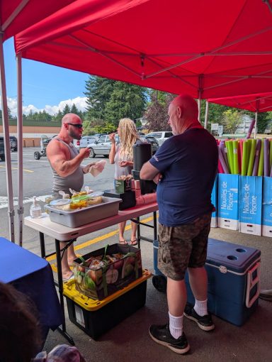 Lake Cowichan Country Grocer BBQ Hotdog Fundraiser